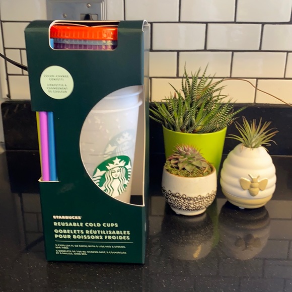 Starbucks Other - Starbucks  Summer Color Changing Confetti Cups